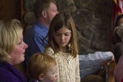 Ellery Kate Wheeler; Ellery�s baptism